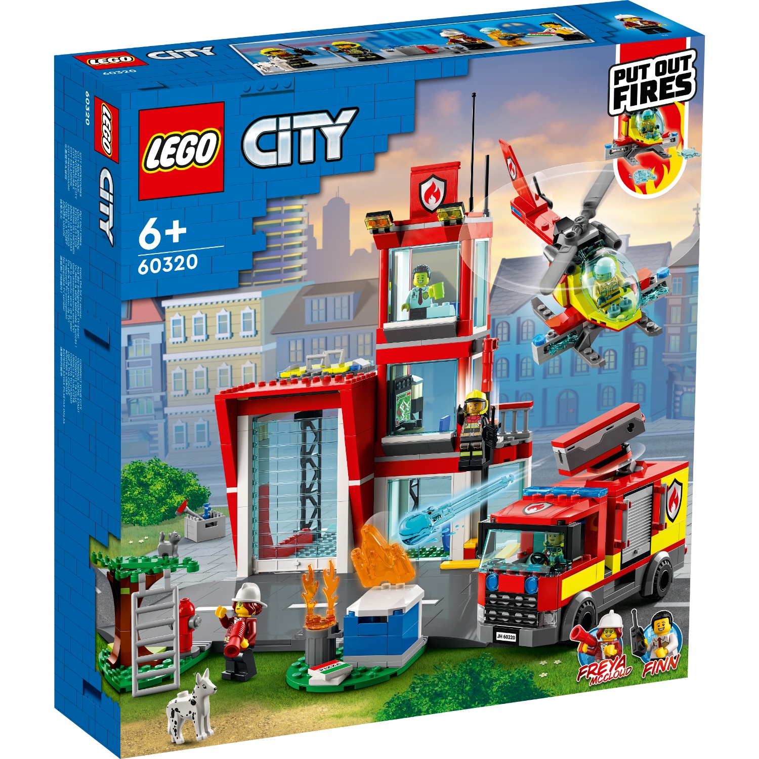 LEGO CITY 60320 BRANDWEERKAZERNE - 411 6032 - 527091