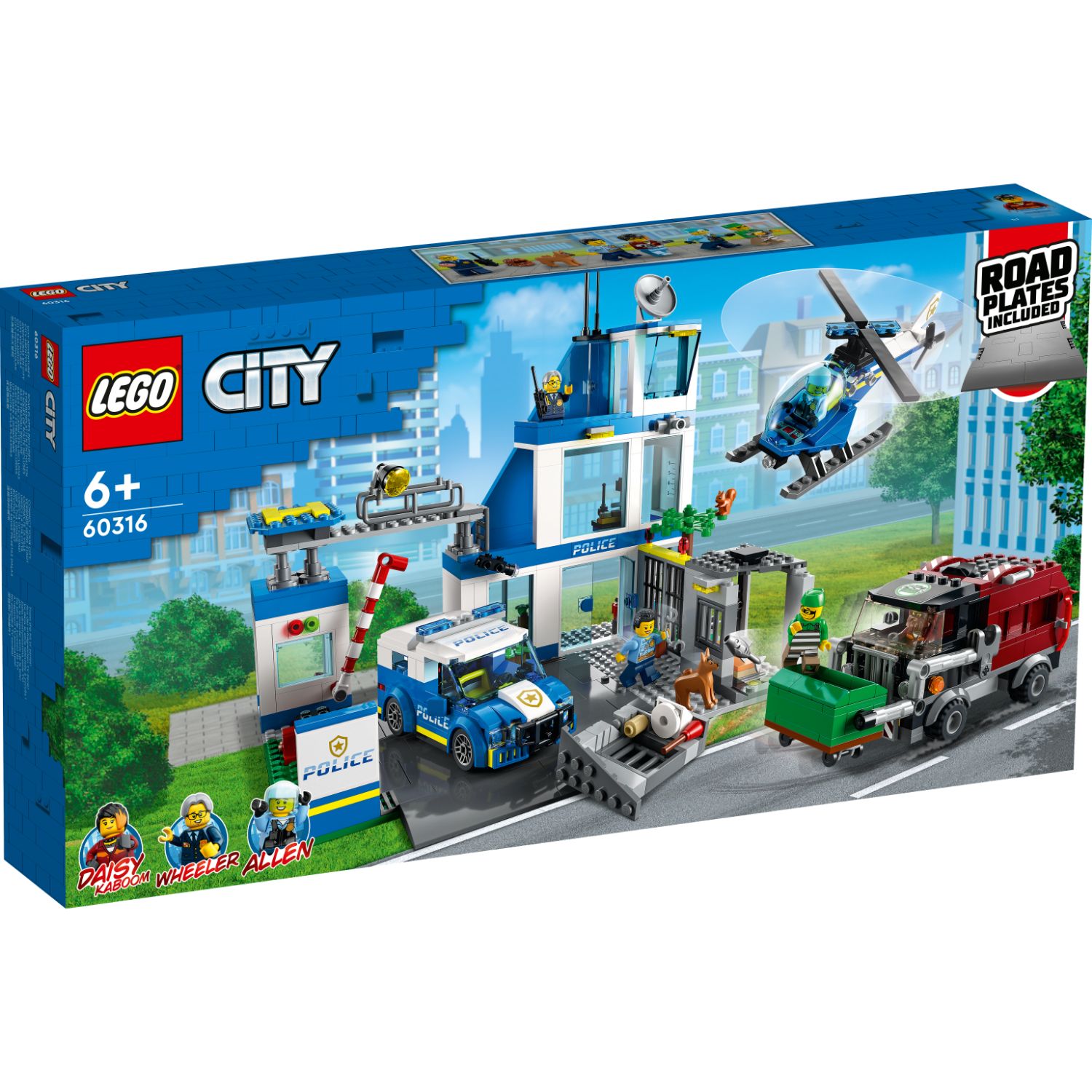 LEGO CITY 60316 POLITIEBUREAU - 411 6631 - 527123