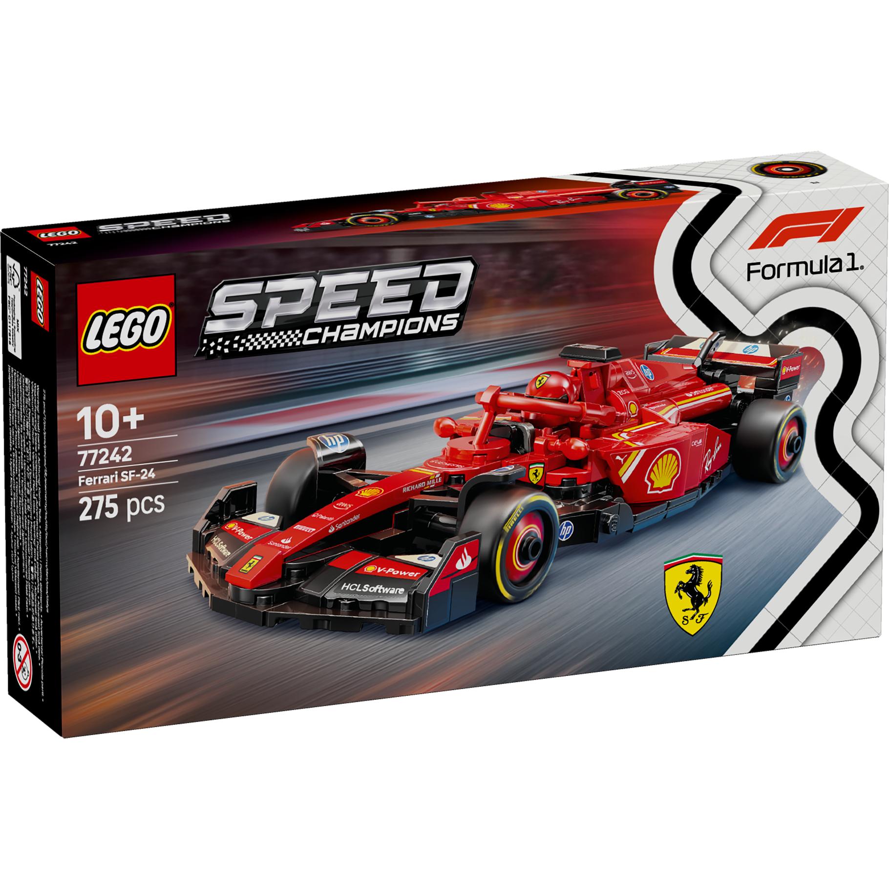 LEGO Speed Champions Ferrari F1 racewagen (77242) - 411 7242 - 0010537699