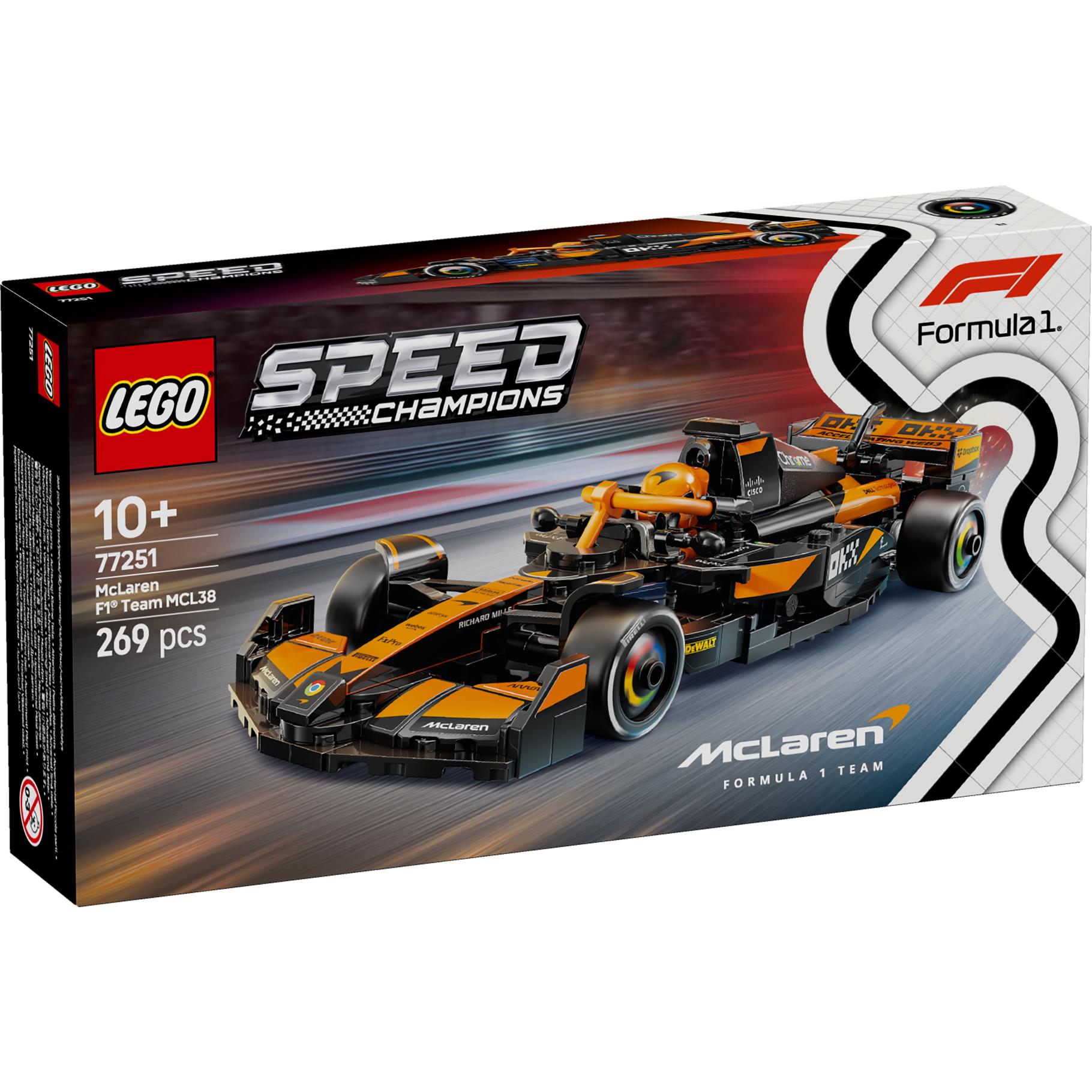 LEGO Speed Champions McLaren F1 Team MCL38 racewagen (77251) - 411 7251 - 0010537707