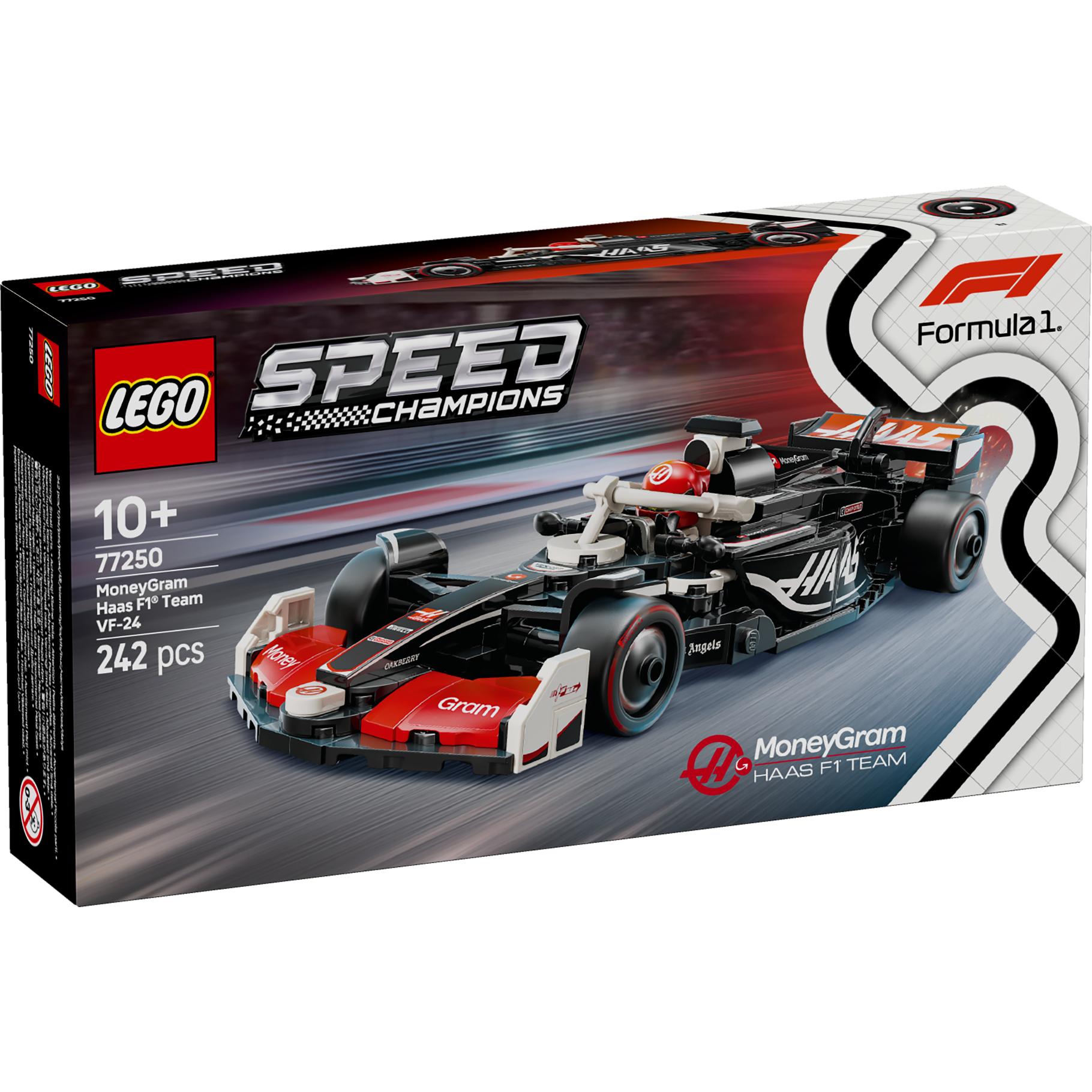 LEGO Speed Champions MoneyGram Haas F1 Team VF-24 racewagen (77250) - 411 7725 - 0010537706