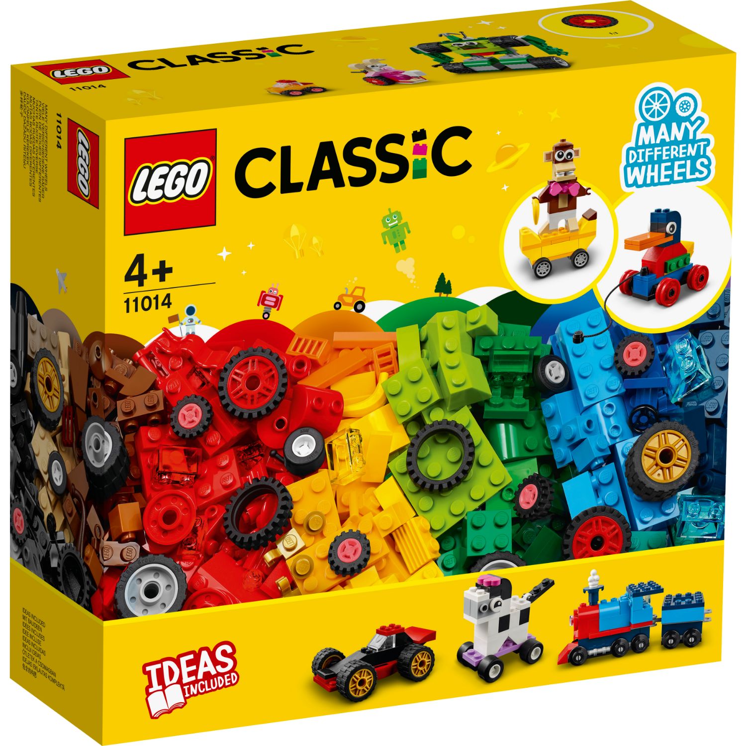 LEGO CLASSIC 11014 STENEN EN WIELEN - 411 9192 - 525193