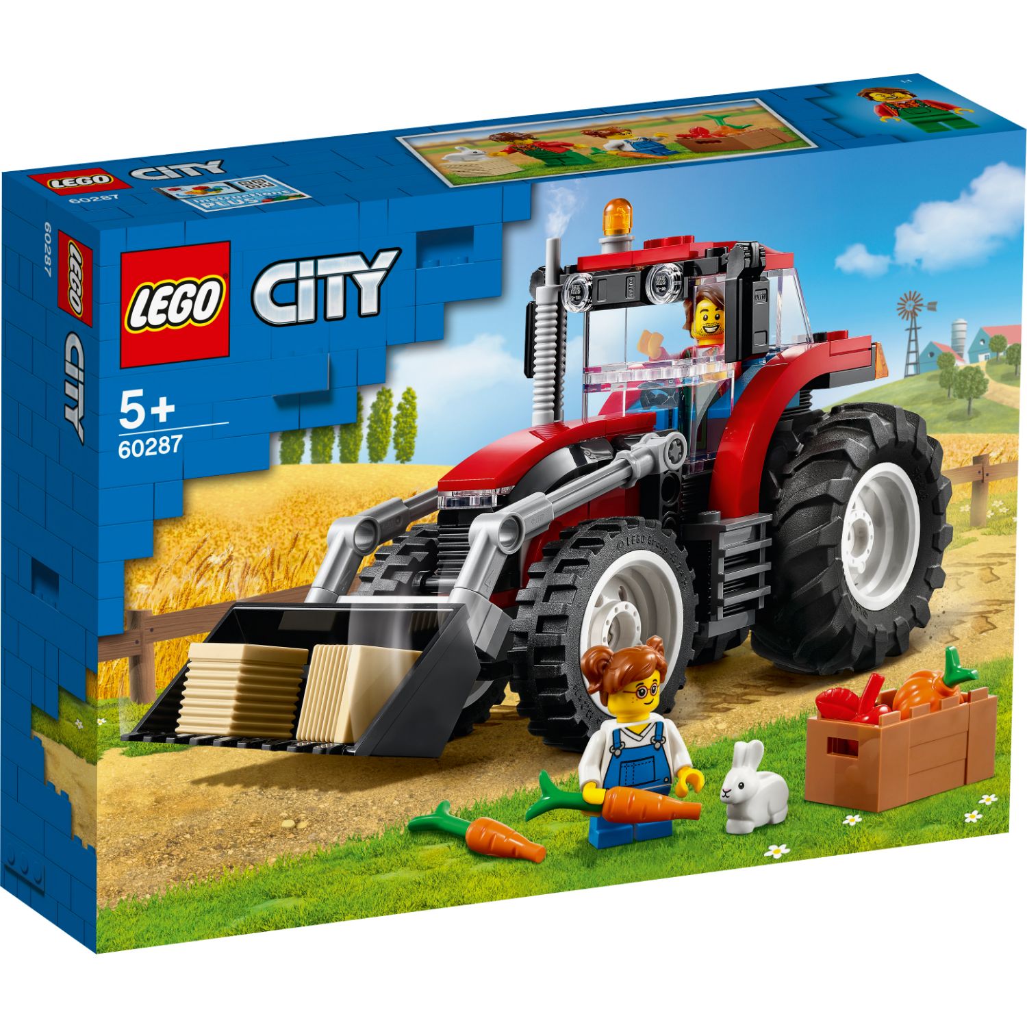 LEGO CITY 60287 VOERTUIGEN TRACTOR - 411 9727