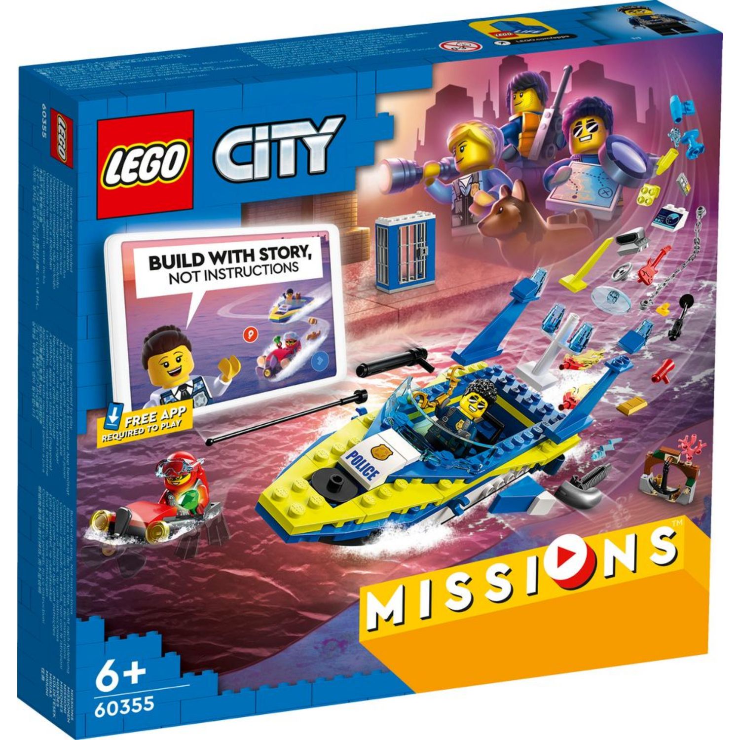 LEGO City Waterpolitie recherchemissies (60355) - 411 9765 - 529177