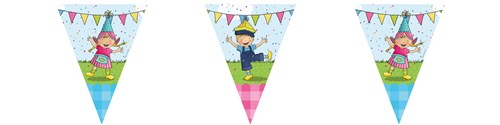 VLAGGENLIJN FIEN EN TEUN 10M - 5 10 20 30 40 50 60 70 80 90 100 110 120 130 140 150 151 - 0010539624