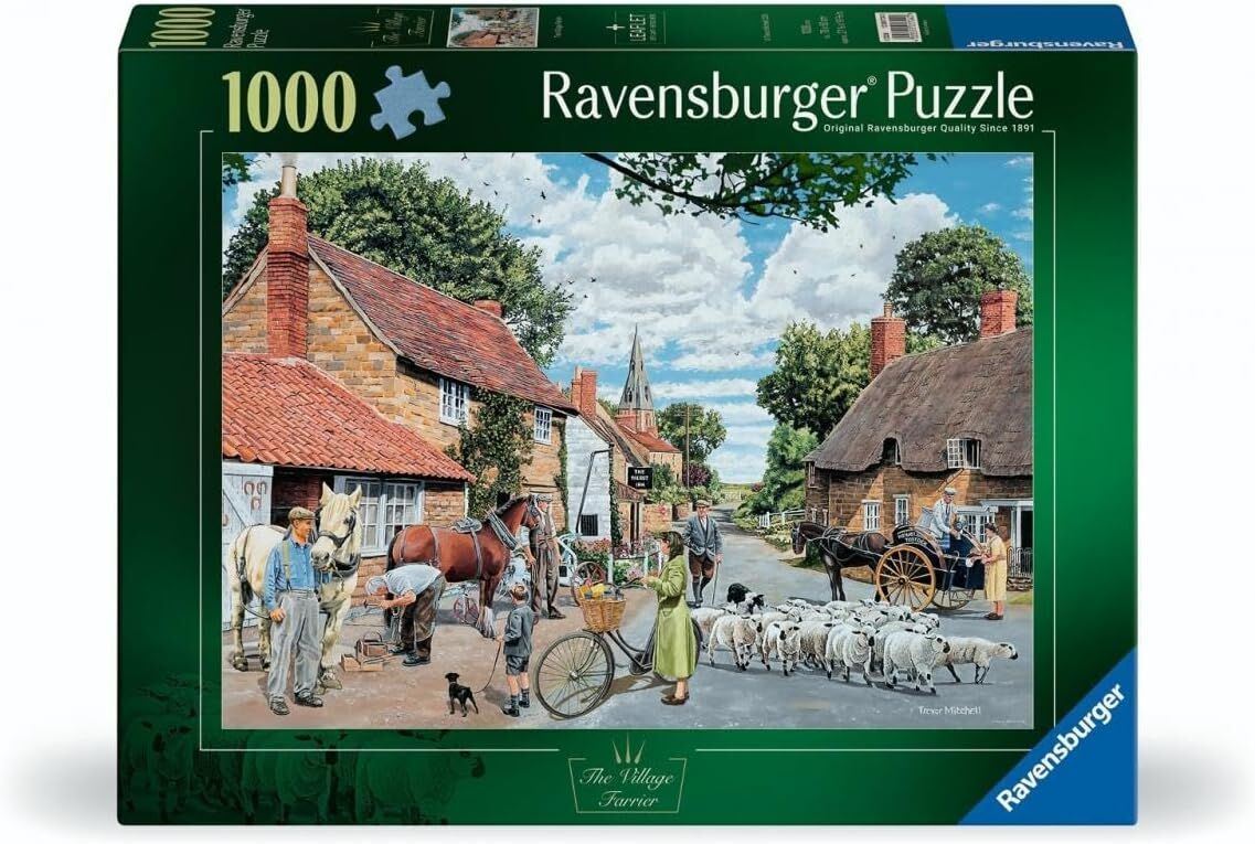 PUZZEL THE VILLAGE FARMER 1000 STUKJES - 5 10 20 30 40 50 60 70 80 90 100 110 120 130 140 150 160 164 - 517022