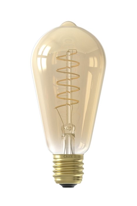 CALEX RUSTIC GOLD FLEX 7,2W E27 2700K - 5 10 20 30 40 50 60 70 80 90 100 110 120 130 140 150 160 170 171 - 528843