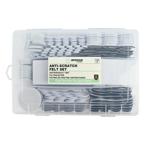 ANTI KRASVILT SET IN KOFFER 80 DELIG - 5 10 20 30 40 50 60 70 80 90 100 110 120 130 140 150 160 170 173 - 515239