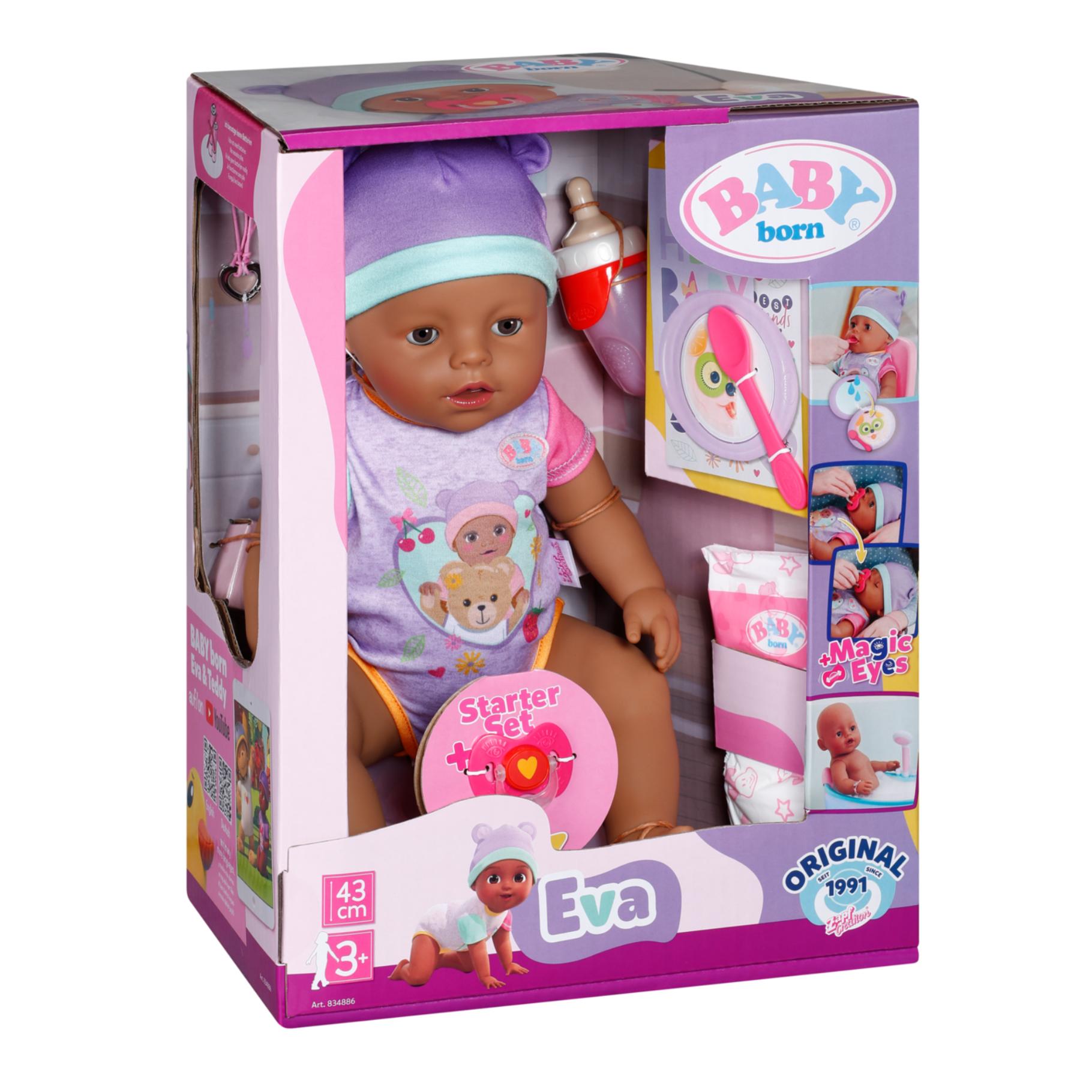 BABYBORN EVA 43 CM - 505 4886 - 414466