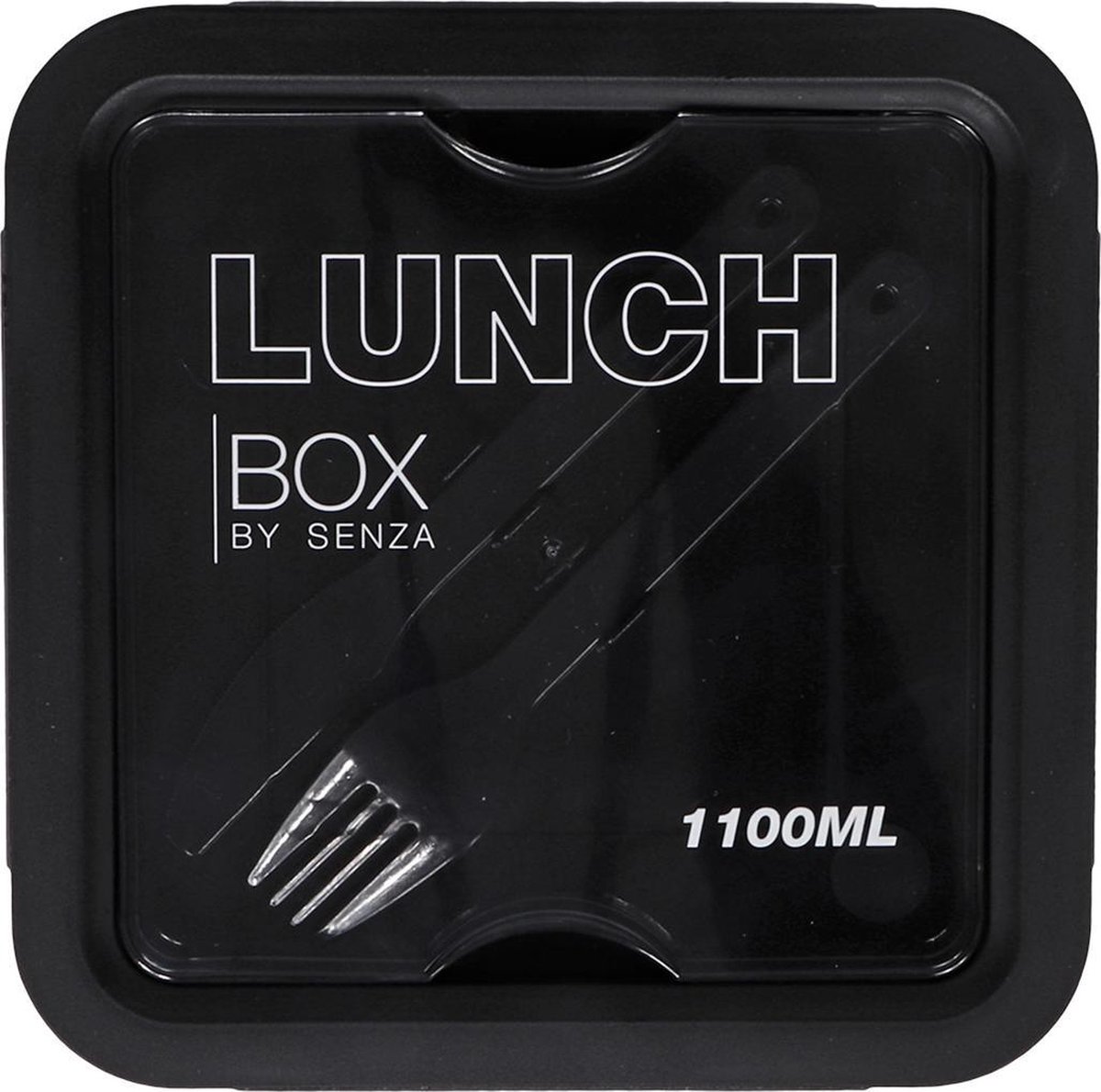 SENZA LUNCH BOX 1100 ML TARWESTRO ZWART - 5297611 - 529761