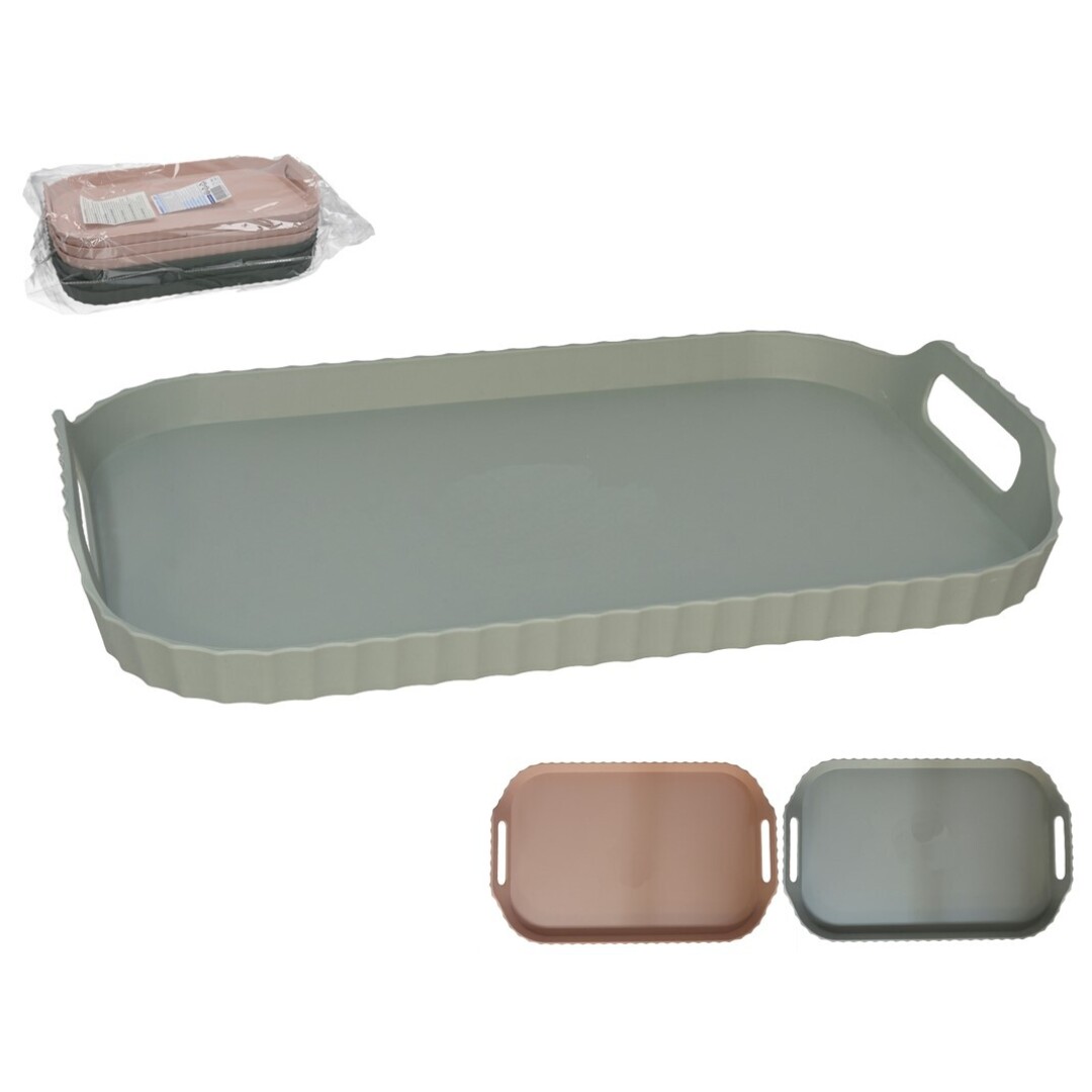 DIENBLAD FEDRA 38X25X4 CM 2 ASS KLEUR - 55 - 524409