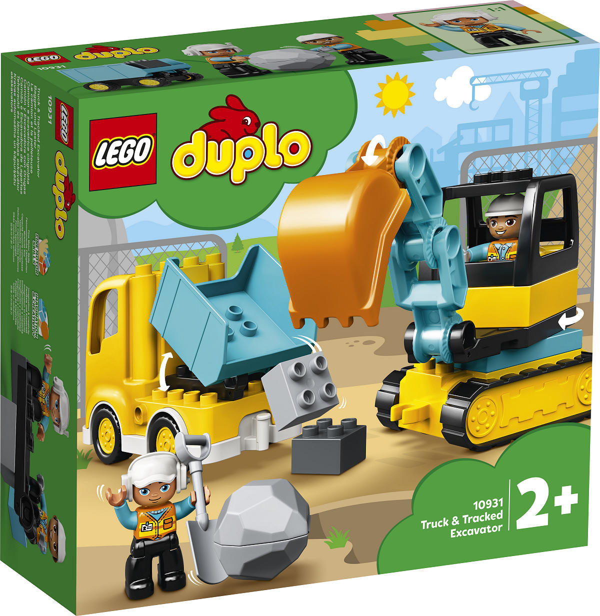 DUPLO 10931 TRUCK & GRAAFMACHINE - 5702016618204 - 516641