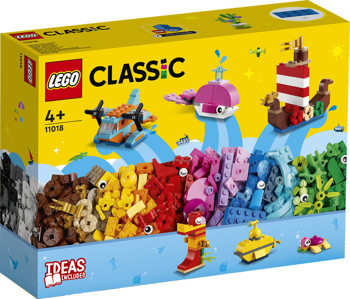 LEGO 11018 CREATIEF ZEEPLEZIER - 5702017117591 - 527774