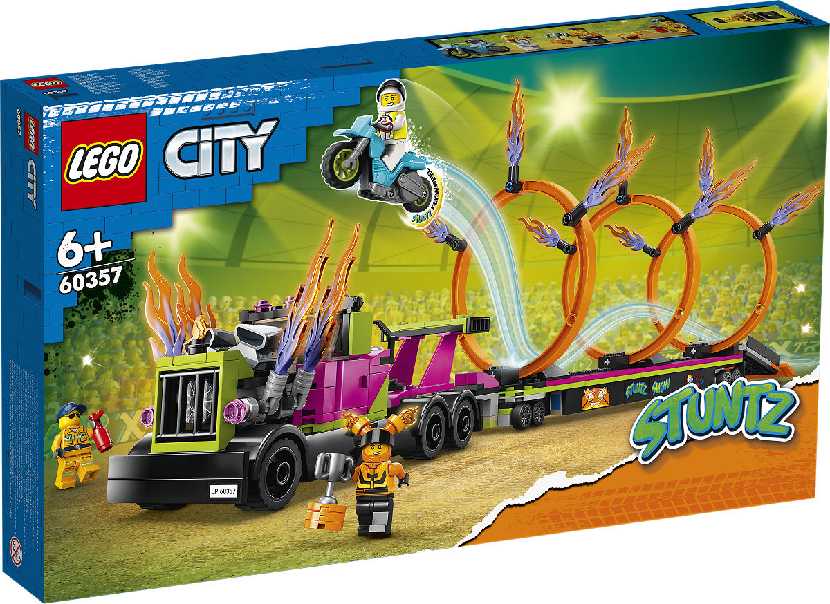 LEGO CITY 60357 STUNTTRUCK RING OF FIRE - 5702017416175