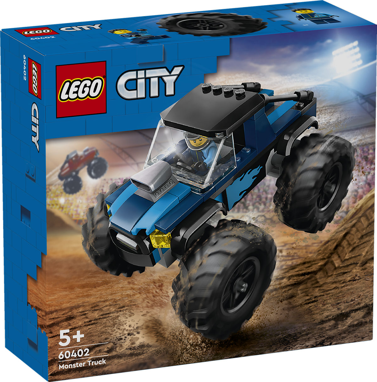 LEGO CITY 60402 BLAUWE MONSTERTRUCK - 5702017566757 - 533768