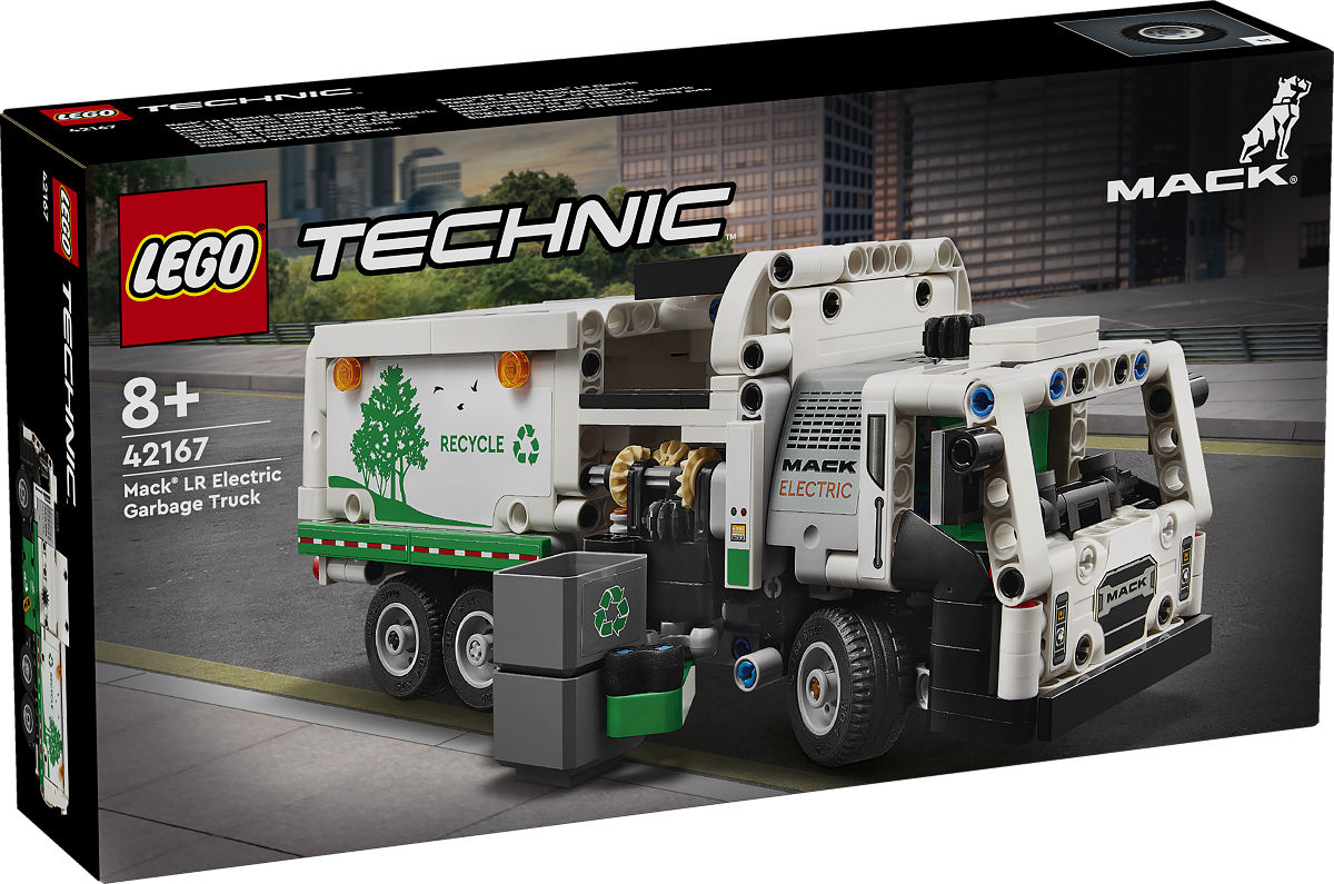 LEGO Technic Mack LR Electric vuilniswagen (42167) - 5702017583525 - 533776