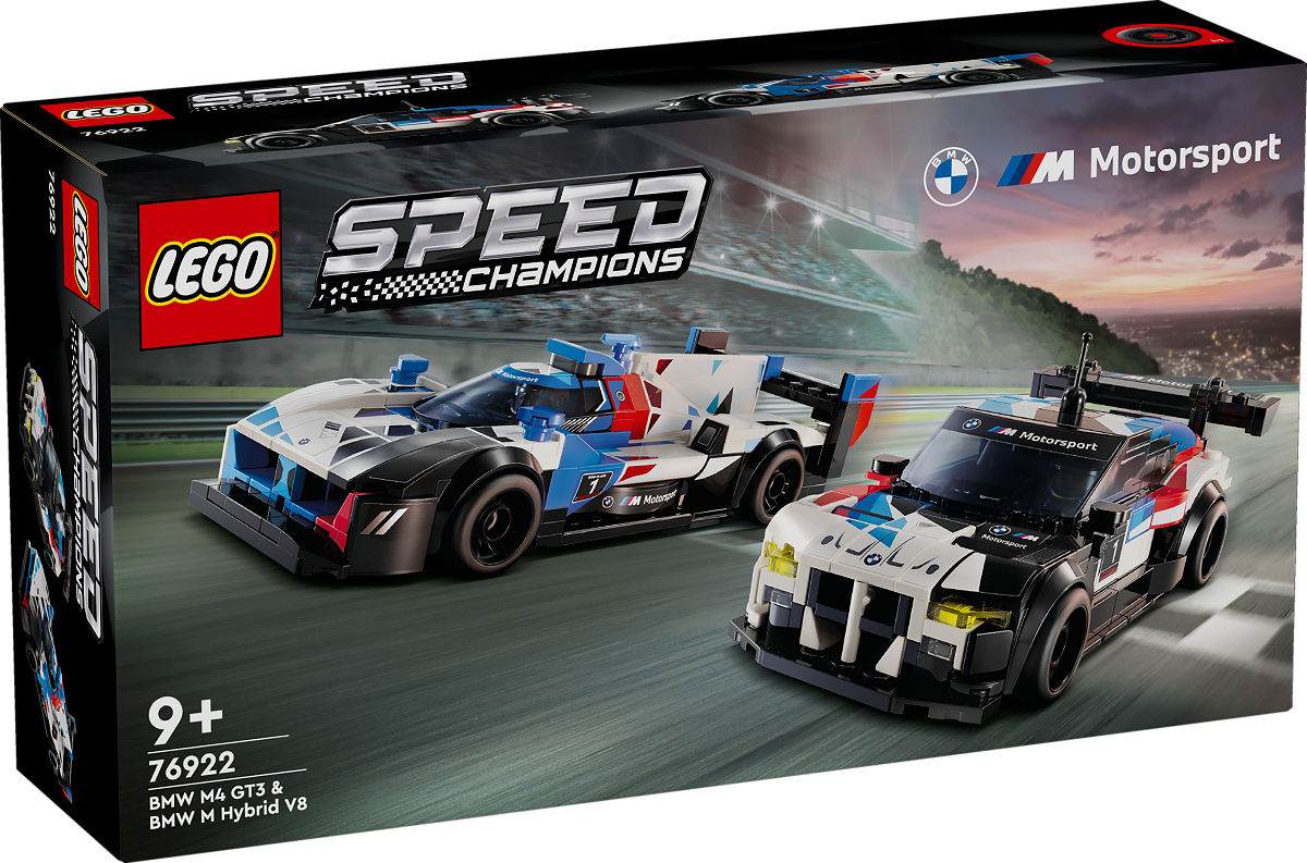 LEGO SPEED 76922 BMW M4 GT3&amp;BMW M HYBRID - 5702017583754 - 534450