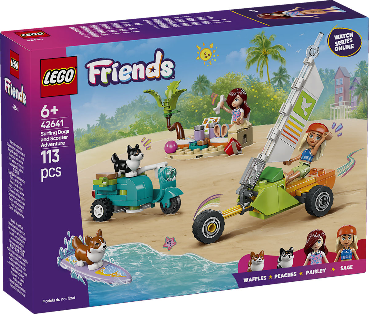 42641 LEGO FRIENDS SCOOTERPLEZIER+HONDEN - 5702017783710 - 537117