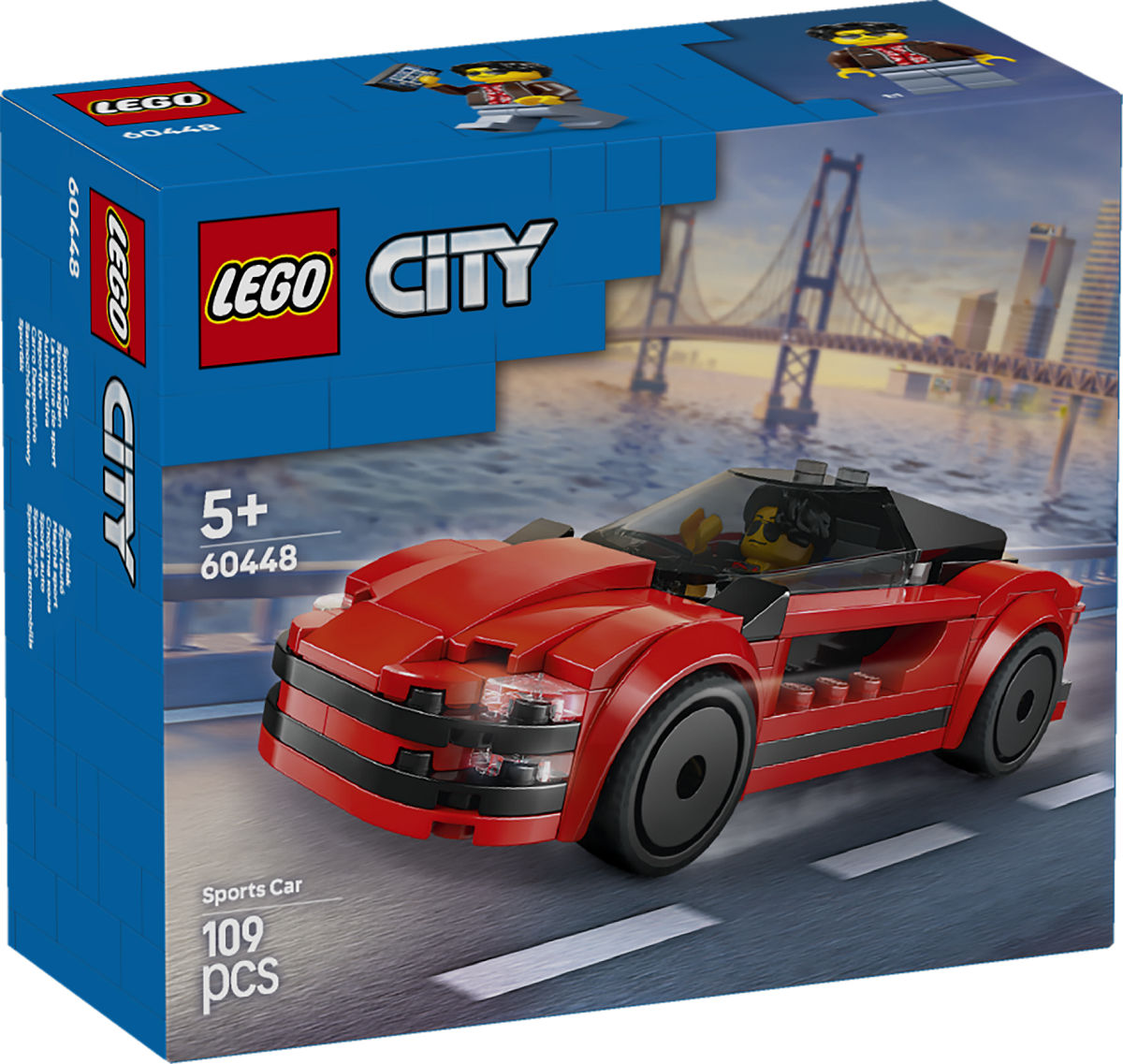 60448 LEGO CITY RODE SPORTWAGEN - 5702017812403 - 537090