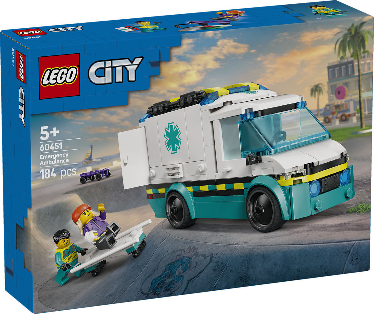 60451 LEGO CITY AMBULANCE - 5702017812410 - 537092