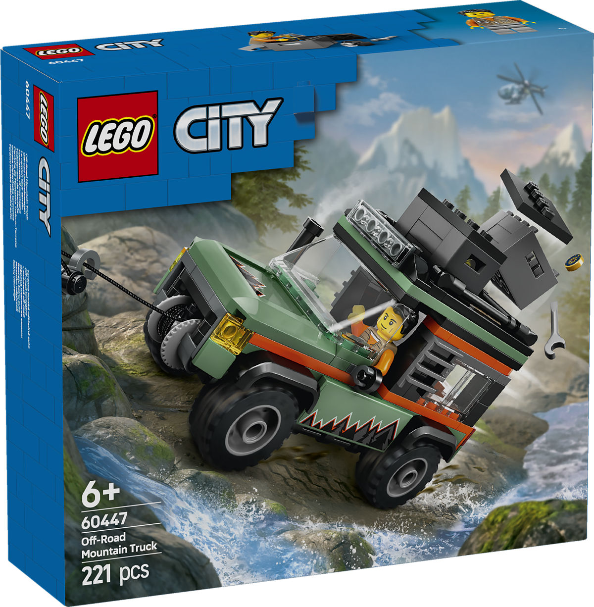 60447 LEGO 4X4 TERREINWAGEN BERGEN - 5702017812533 - 537089