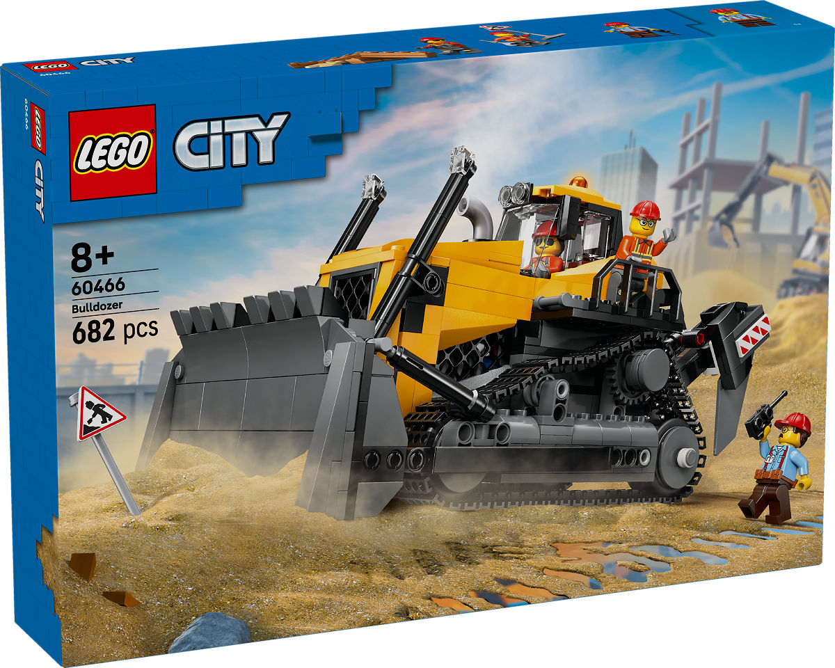 LEGO CITY 60466 GELE BULLDOZER - 5702017812656 - 0010538099