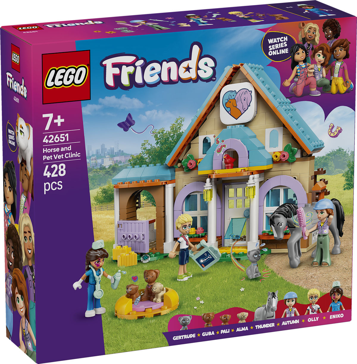 42651 LEGO FRIENDS DIERENKLINIEK PAARDEN - 5702017815190 - 537123