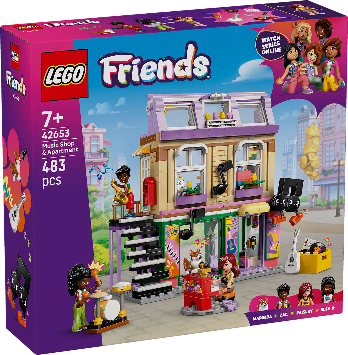 LEGO FRIENDS 42653 MUZIEKWINKE - 5702017815213 - 0010538102