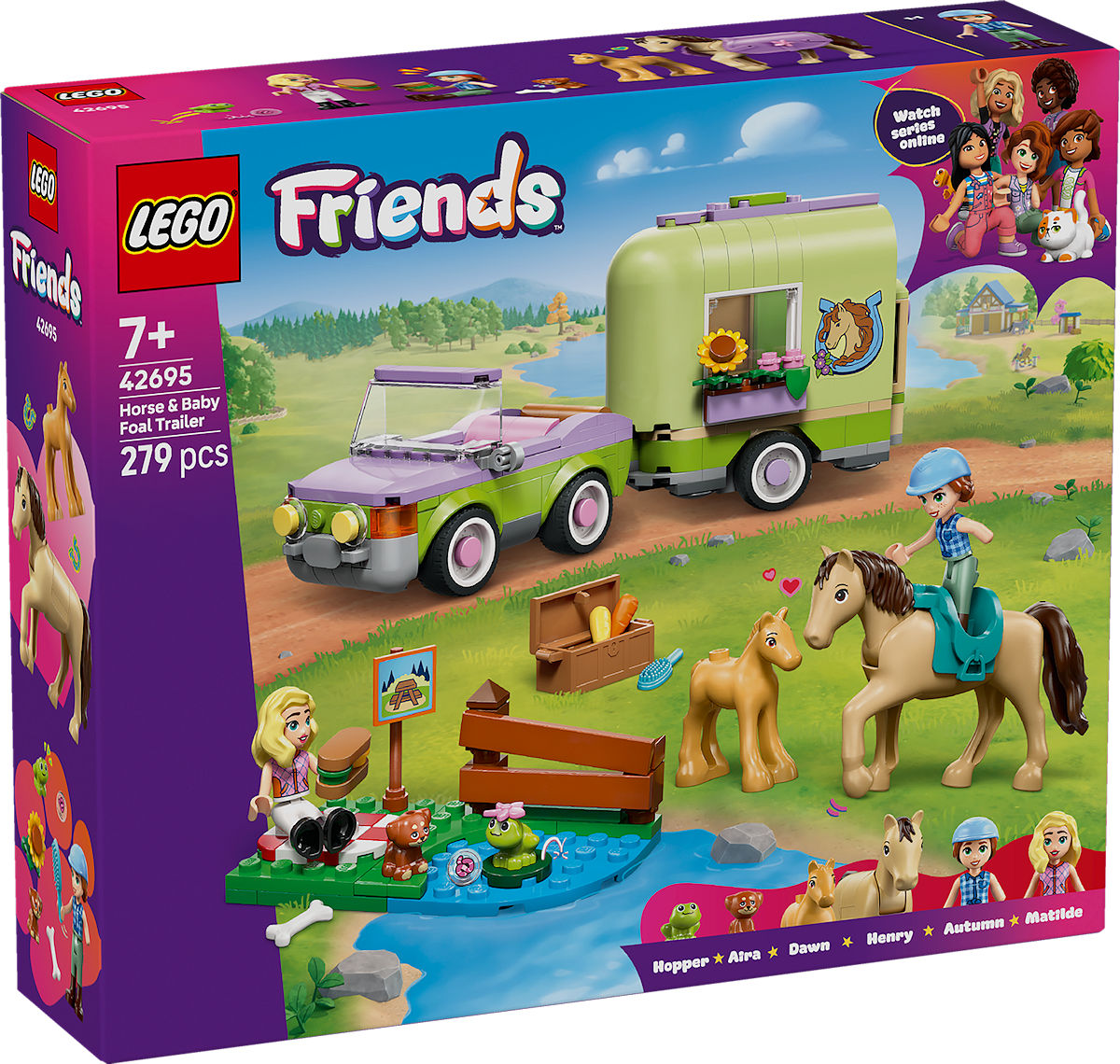 LEGO Friends Paardentrailer (42695) - 5702018033265 - 0010538986