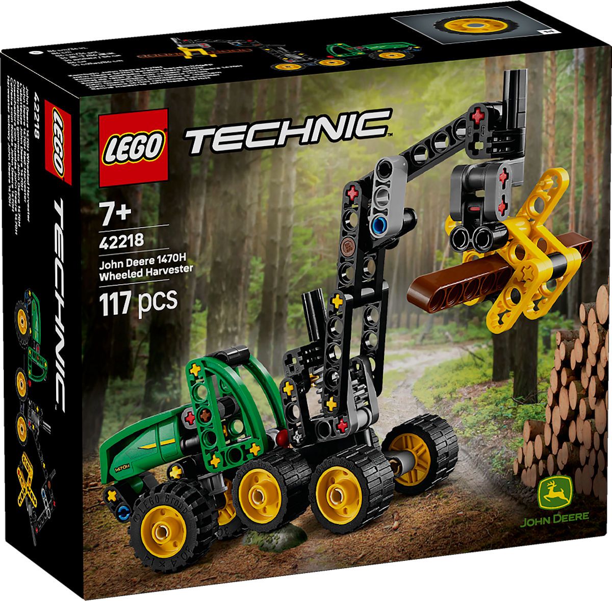 LEGO TECHNIC JOHN DEERE1470 HOUT 42218 - 5702018035016 - 0010539000