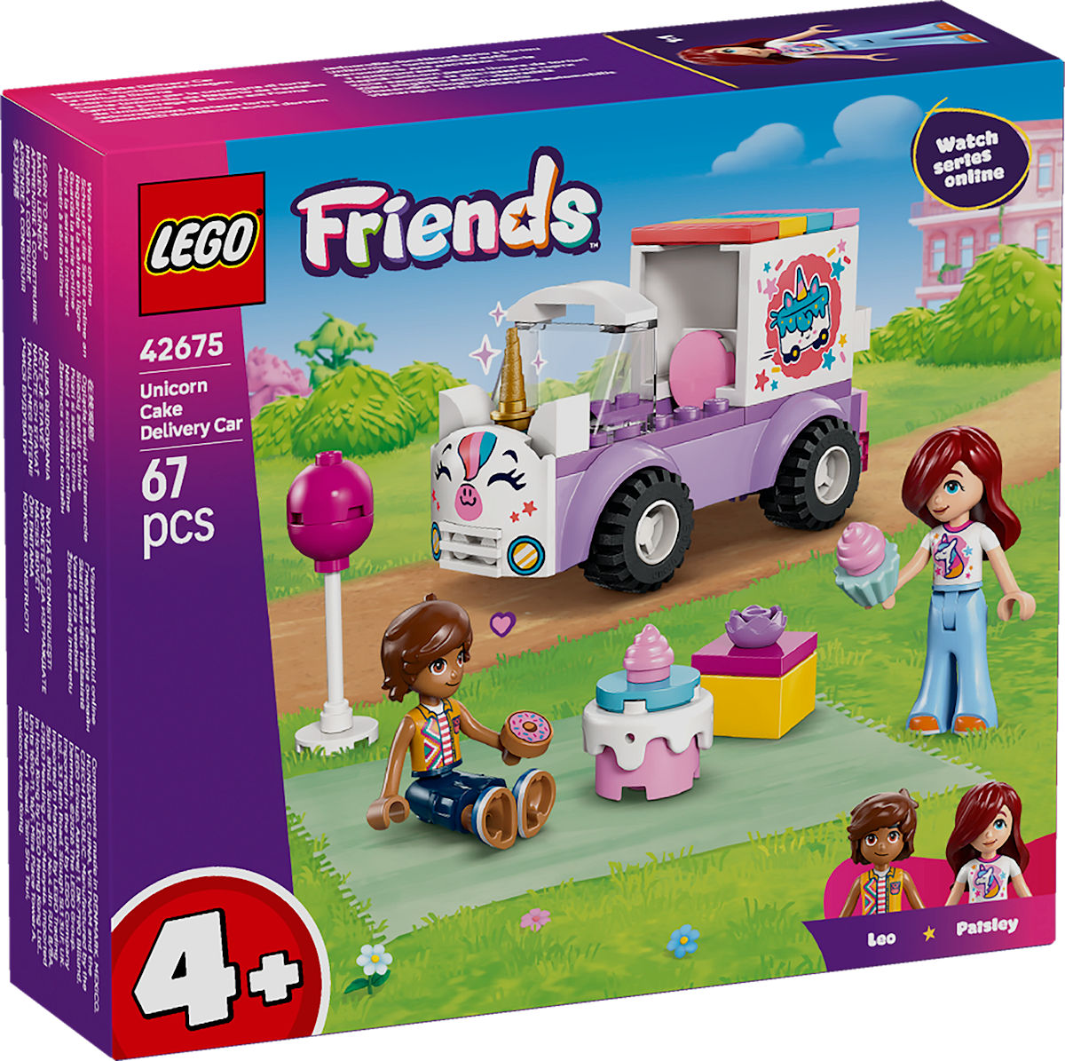 LEGO Friends Eenhoorn bezorgauto (42675) - 5702018054864 - 0010538977