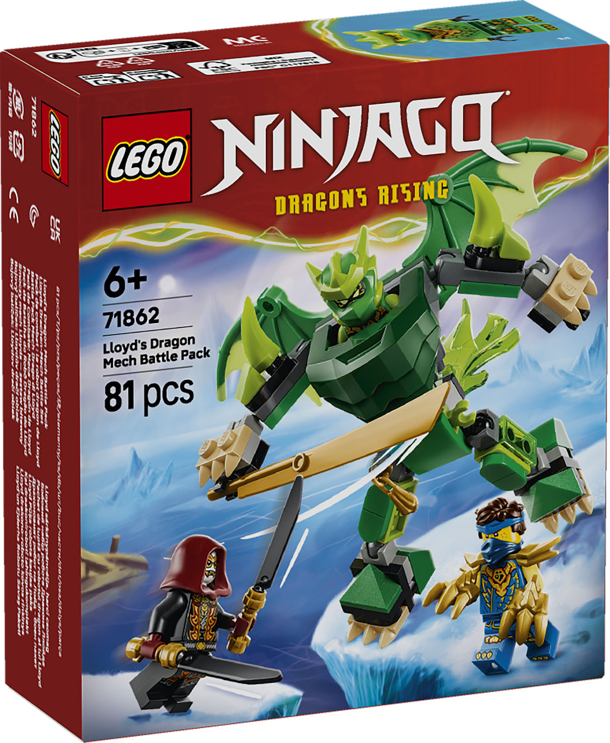 LEGO 71862 NINJAGO LLOYDS DRAKENMECHA - 5702018055700 - 0010544552
