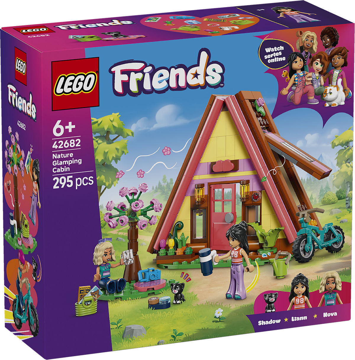 LEGO FRIENDS 42682 GLAMPINGHUT IN NATUUR - 5702018060391 - 0010539578