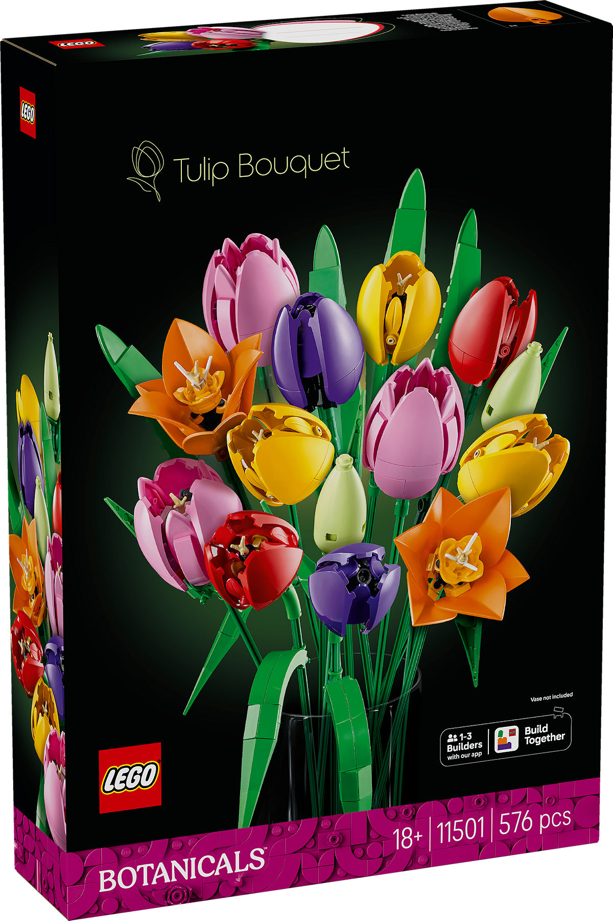 LEGO BOTANICALS BOEKET TULPEN 11501 - 5702018061770 - 0010538998