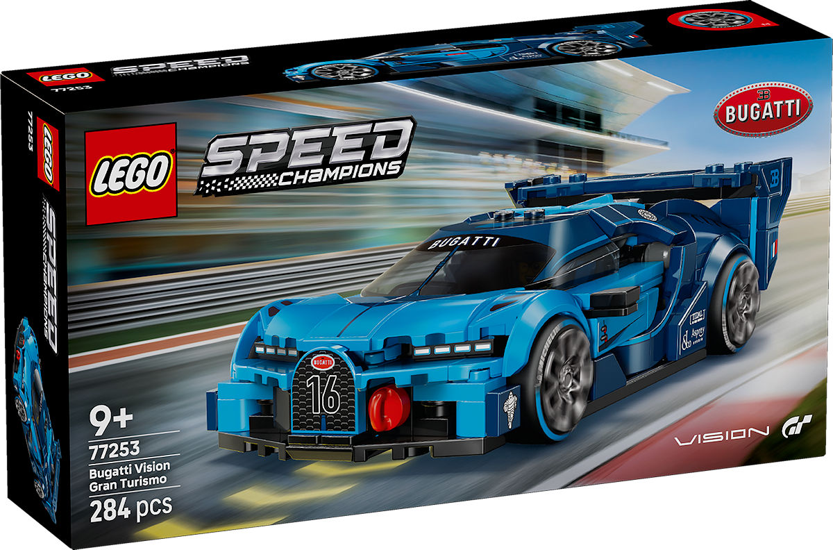 LEGO Speed Champions Bugatti Vision GT hyper sportauto (77253) - 5702018068182 - 0010538994
