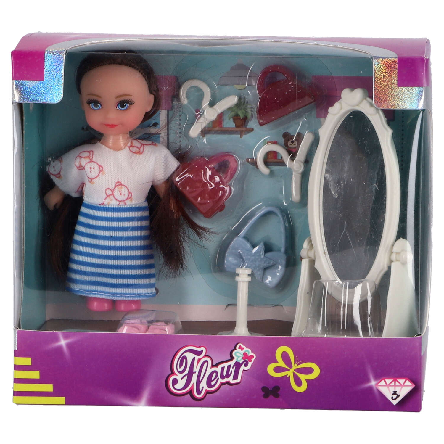 POP FLEUR 11 CM SPEELSET PASKAMER - 572 2001 - 533881