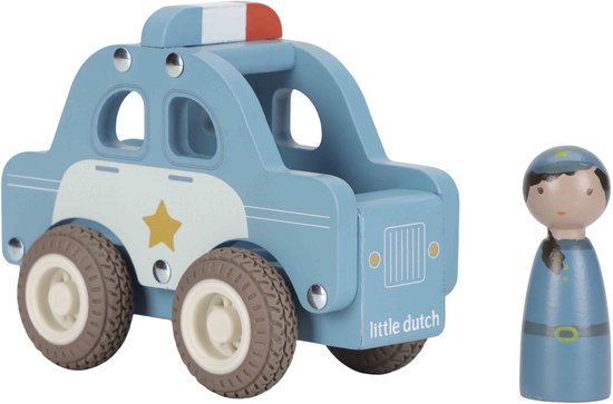 LITTLE DUTCH POLITIE AUTO - 6 10 20 30 40 50 60 70 80 90 100 110 116 - 0010538535