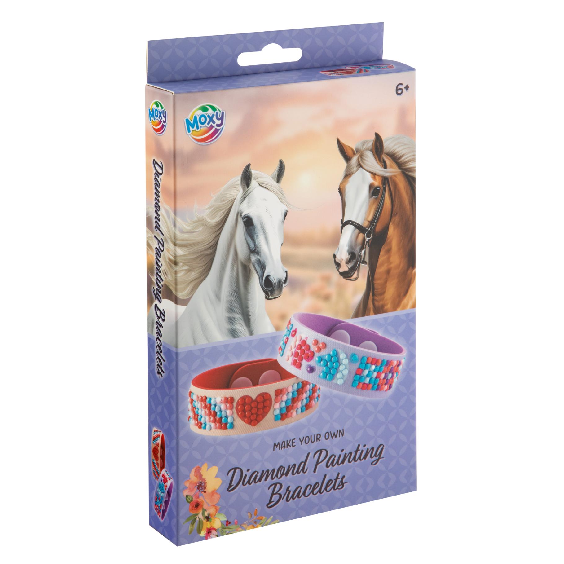 HORSE DIAMOND PAINTING 2 ARMBANDEN - 6 10 20 30 40 50 60 70 80 90 100 110 120 130 140 150 160 170 175 - 537281