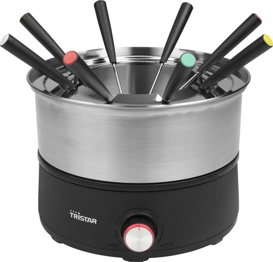 TRISTAR FONDUE 1.5L 8P RVS PAN 2IN1 CREP - 6 10 20 30 40 50 60 70 80 90 100 110 120 130 140 150 160 170 180 190 200 210 220 230 240 250 260 270 274 - 0010555722