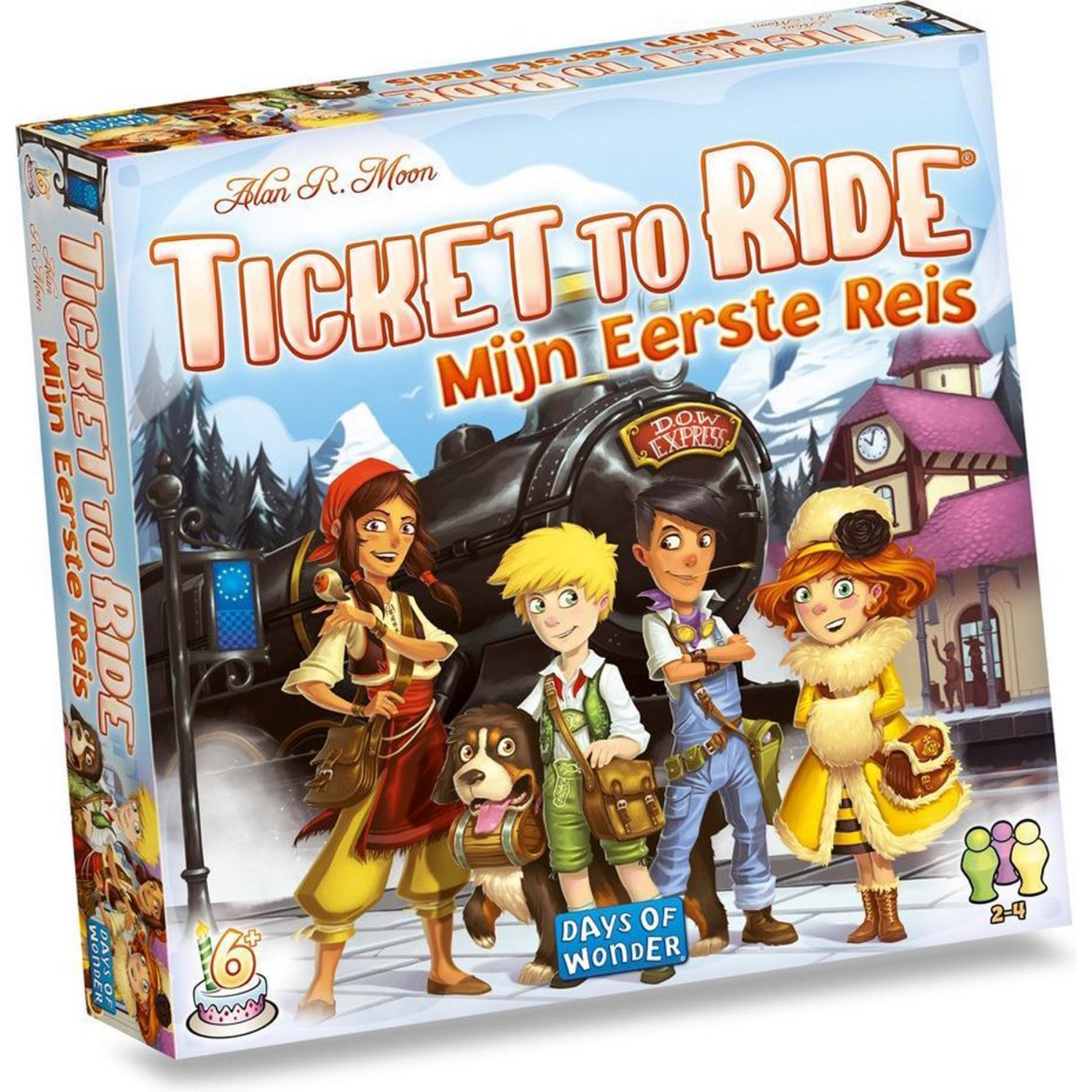 TICKET TO RIDE MIJN EERSTE REIS BORDSPEL - 610 0527 - 489184