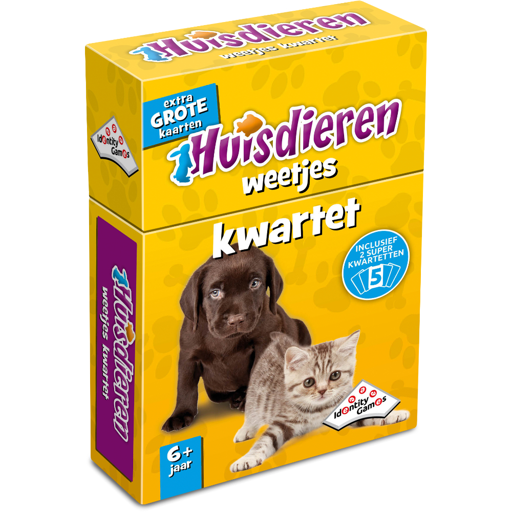 KWARTET HUISDIEREN - 610 1229 - 511457