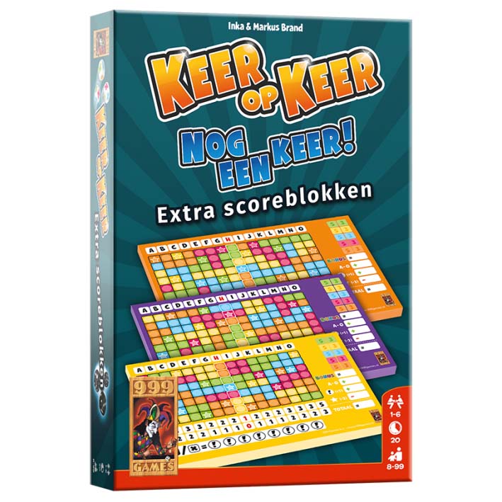 SPEL KEER OP KEER SCOREBLOK - 610 6088 - 518670