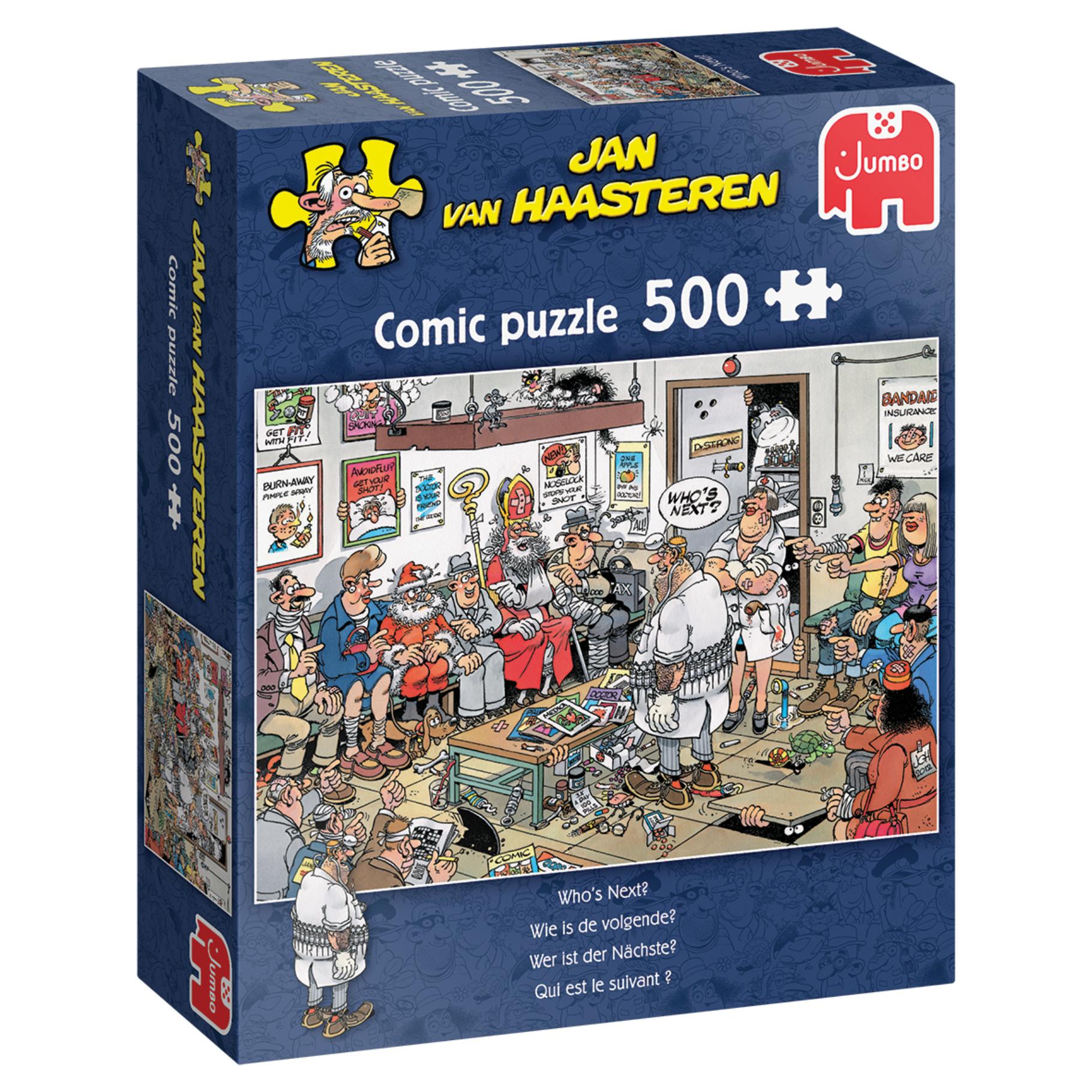 PUZZEL JVH WIE IS DE VOLGENDE 500 STUKJE - 613 0326 - 536243