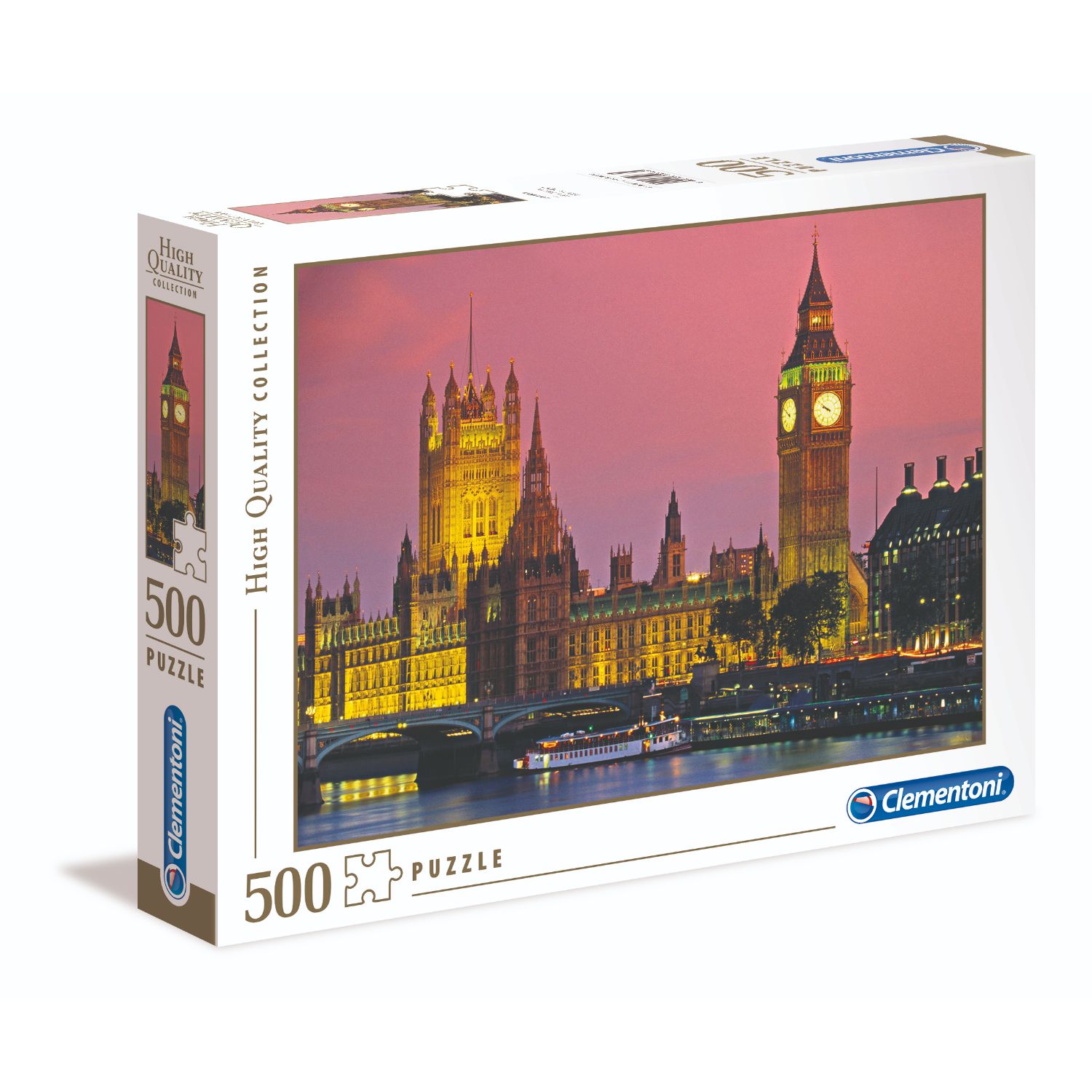 CLEMENTONI PUZZEL LONDEN 500 STUKJES - 613 0378 - 526455