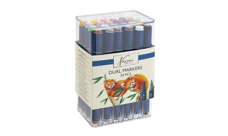 ALCOHOL MARKER DUO PUNT 24 STUKS - 7 10 20 30 36 - 529518