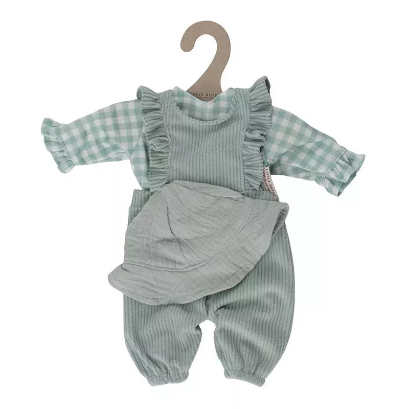 LITTLE D BABYPOP KLEERTJES GREEN CHECK - 77 2 - 535249