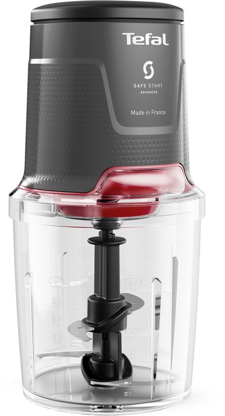 TEFAL HAKMOLEN 600W MQ74 ZWART 4 MES - 8 10 20 30 37 - 513870