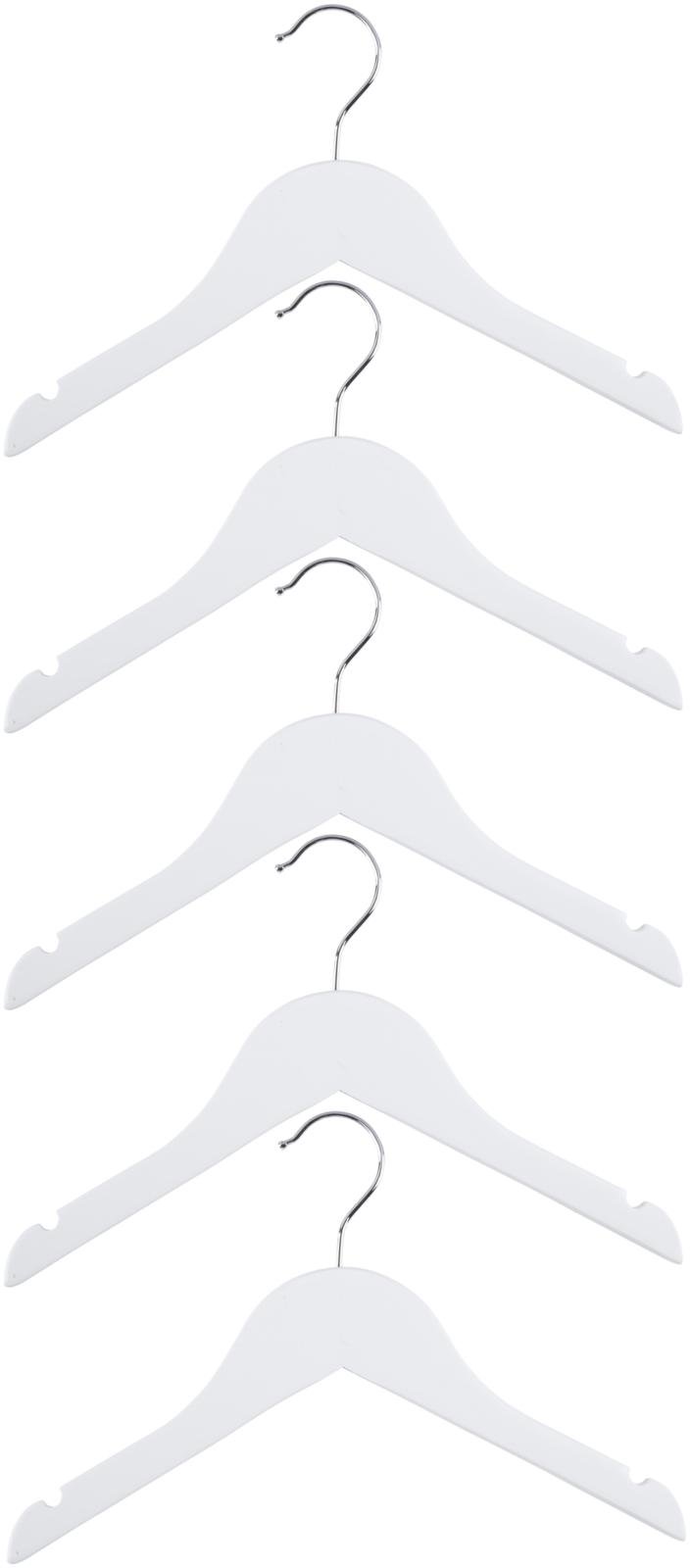 KLEDINGHANGER KINDEREN WIT 5 STUKS - 8 10 20 30 40 50 55 - 491256