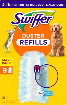 SWIFFER DUSTER REFILLS 9 PACK - 8 10 20 30 40 50 57 - 0010539027