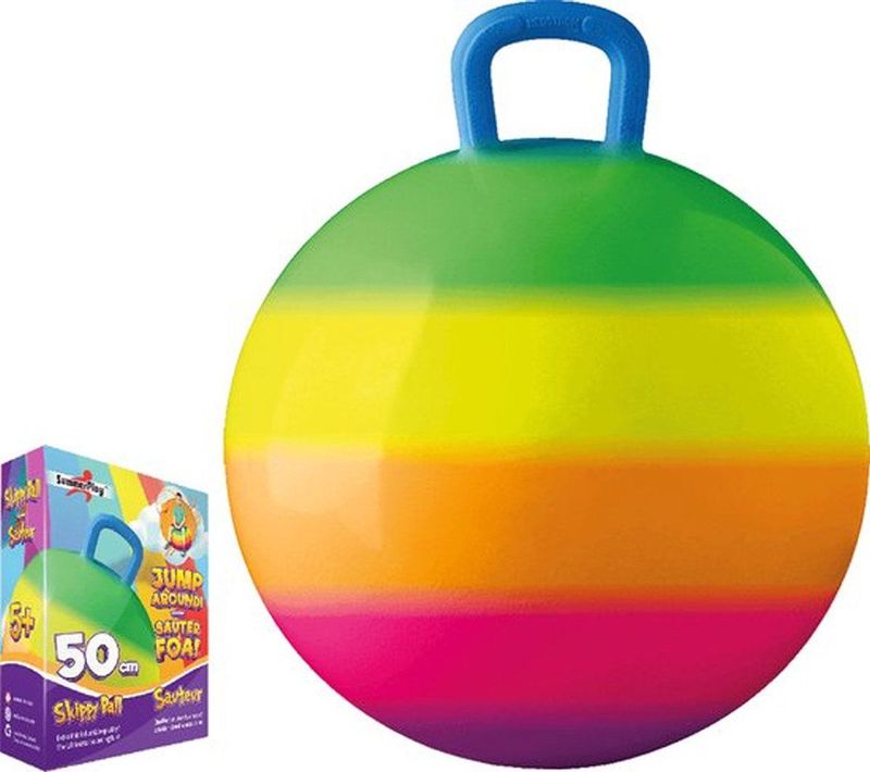 SKIPPYBAL 50CM REGENBOOG - 8 10 20 30 40 50 60 70 80 90 100 110 120 130 140 150 - 0010539490